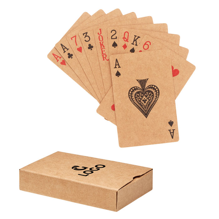 Playing cards recycled paper